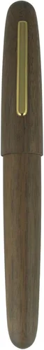 Miniatura 2 de Jinhao Heritage 9056 - Pluma estilográfica vintage de madera de nogal, plumas naturales antiguas, punta fina con convertidor de tinta recargable