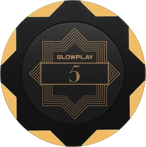 Miniatura 15 de SLOWPLAY Nash Clay - Fichas de póquer, 0.49 oz de compuesto de arcilla pesada, 1.575 in a granel, paquete de 50 con denominación de 100