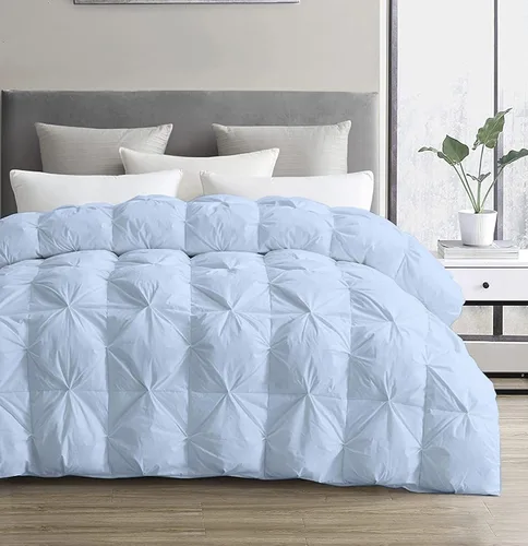Miniatura 26 de SLEEP-NEST Edredón Twin XL - 68x92 pulgadas Ultra Suave para Todas las Estaciones Plisado Pinzado 1 Pieza Manta - Elegante Diseño Pintuck Edredón