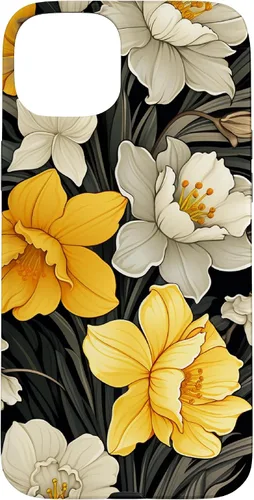 Miniatura 9 de Daffodil Flower Pattern Modern Floral Case for iPhone 17