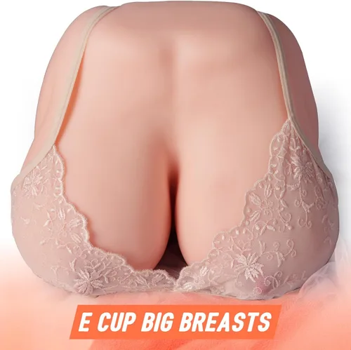Miniatura 2 de Muñecas sexuales 3 en 1 de Big Boobs para hombres, masturbación, tetas grandes, muñeca sexual masculina con textura realista, canal vaginal y anal