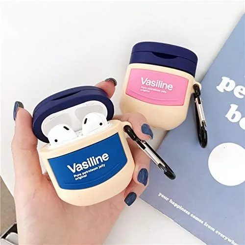 Miniatura 2 de Funda para AirPods Pro de silicona suave con clip de gancho para Apple AirPodspro AirPods 2019 3D caricatura protectora fresca divertida linda