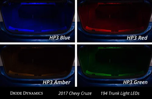 Miniatura 4 de Diode Dynamics - Luz LED para maletero compatible con Chevrolet Cruze 2011-2019 (uno), 194 HP3 ámbar