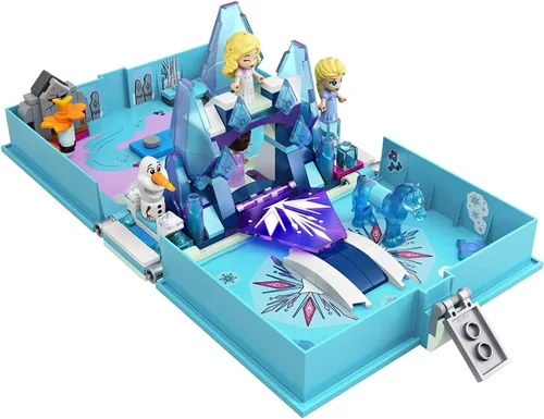 Miniatura 4 de LEGO Disney Frozen 2 Elsa and The Nokk Storybook Adventures Juguete de construcción 43189 inspirado en la película, idea de regalo para niños