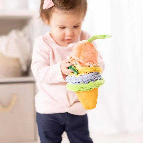 Miniatura 3 de Melissa & Doug Juguete infantil de helado portátil con clip con sonido y vibración