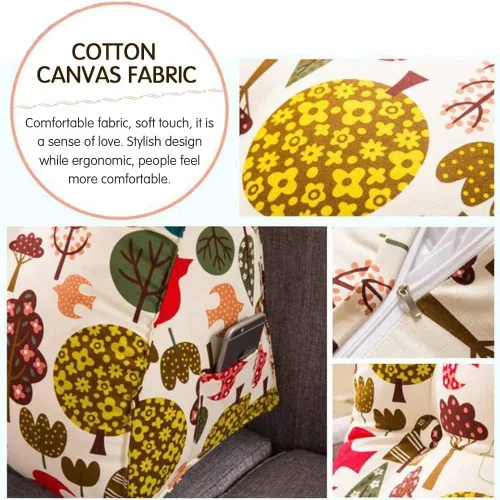 Miniatura 4 de Almohada de cuña elevada para cabecero de cama individual, cojín de apoyo para sentarse en la cama, respaldo de cama, almohada de lectura para sofá