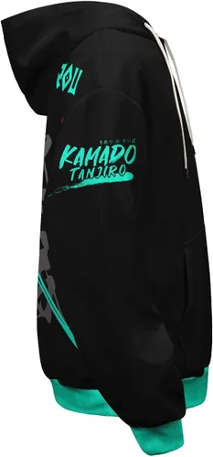 Miniatura 3 de TIMMOR MAGIC Sudadera con capucha de anime Slayer para hombre y mujer, sudadera con capucha impresa en 3D.