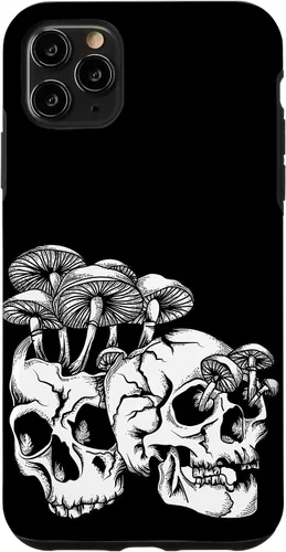 Miniatura 13 de Skull Goth Gothic Occult Emo Satanic Mushroom Skeleton Case for iPhone 17