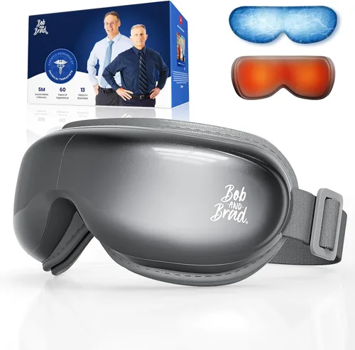 Miniatura 12 de BOB AND BRAD - Masajeador de ojos con calor y enfriamiento, máscara ocular EyeOasis 2 para migrañas, apta para FSA/HSA, masajeador facial térmico