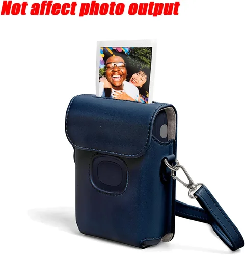 Miniatura 3 de Mini Link 2 Funda para cámara Fujifilm Instax Mini Link 2 Smartphone Accesorios de impresora fotográfica PU cuero bolsa de hombro cubierta