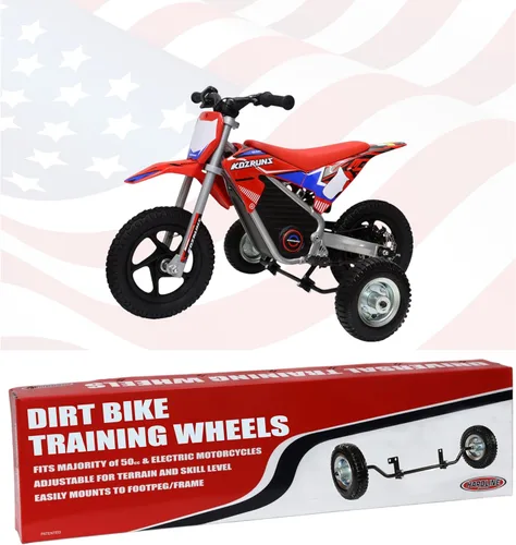 Miniatura 34 de Ruedas Hardline Products USA para niños pequeños: ruedas de entrenamiento para bicicletas de equilibrio Stacyc, KTM, Husqvarna, GAS GAS