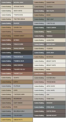 Calafateo rápido de color a juego con productos de construcción personalizados (madera flotante sin lijar)