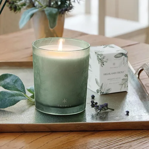Miniatura 2 de Velas perfumadas Thymes para decoración del hogar - Regalos de fragancia de lujo para mujeres y hombres - Velas de invierno con notas frescas