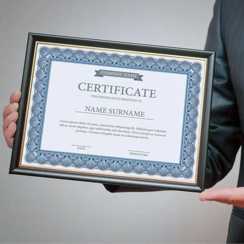 Miniatura 7 de Elite Blue & Blue Parchment Certificate Papers - Paquete de 100, compatible con impresoras láser y de inyección de tinta, para oficina, premios