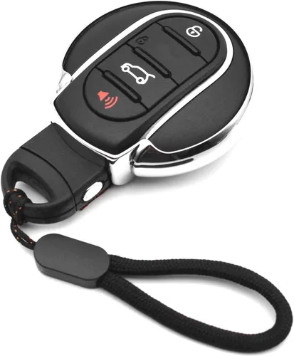 Miniatura 7 de MECHCOS Compatible con Mini Cooper Clubman Countryman F54 F55 F56 F57 F60, Funda de llave con 3 4 botones, Protector de llave con control remoto