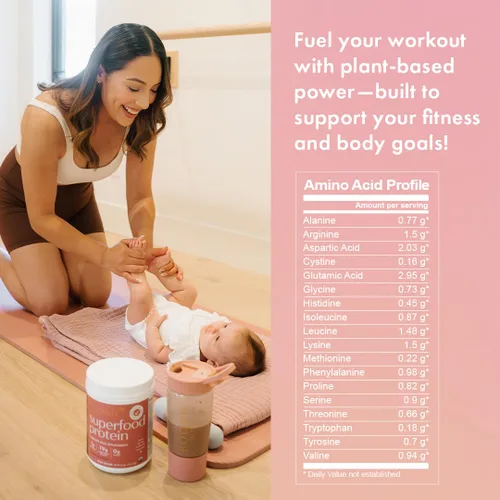 Miniatura 2 de Boobie BODY - Polvo para licuado de proteína vegana y orgánica con prebióticos y probióticos, 20 porciones