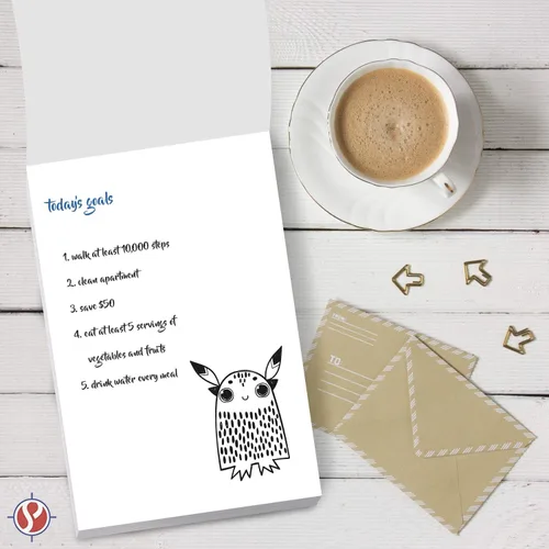 Miniatura 4 de Hojas de notas blancas, papel de 20 libras, 500 hojas por paquete (3 x 5)