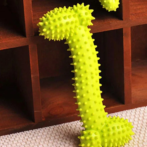 Miniatura 3 de Juguetes masticables para mascotas, resistentes a la mordedura de hueso, perro, cachorro, espina molar, juguete masticable para entrenamiento