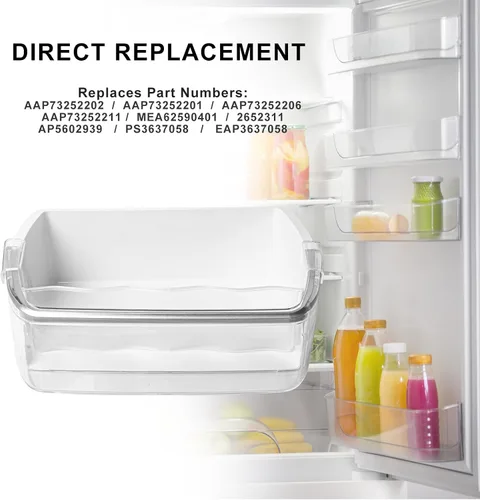 Miniatura 5 de AAP73252202 AAP73252209 - Contenedor para puerta de refrigerador (derecha) sustituye a AAP73252201 AAP73252206 AAP73252211 PS3637058 AP5602939