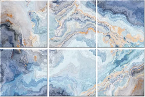 Paquete de 6 paneles de pared acústicos artísticos decorativos, mejor tratamiento acústico que la espuma, paneles de pared de alta calidad Colores