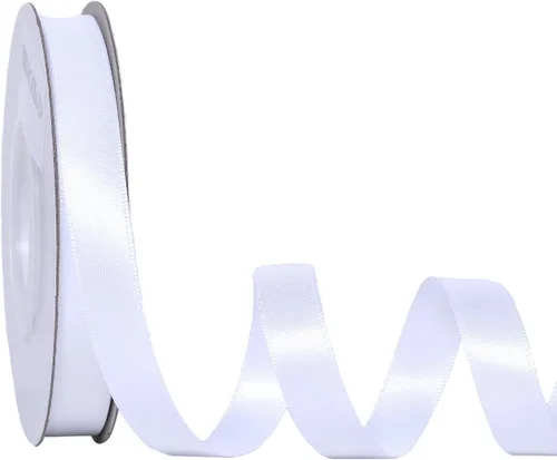 Miniatura 187 de Ribest - Cinta de satén de doble cara de 1 pulgada y 50 yardas por rollo, verde manzana, para envolver regalos, ramos de flores, accesorios