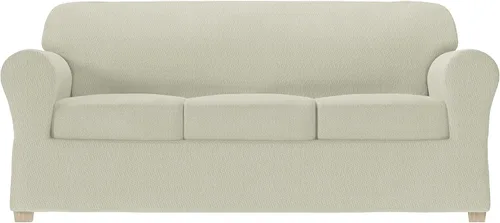 Miniatura 40 de Zenna Home Simply Fit - Funda elástica para sofá (1 pieza), color moca