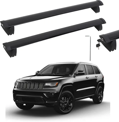 Barra transversal para techo para Jeep Cherokee 2011-2021, barras transversales de acero aleado Jeep Cherokee para techo, bolsa de carga, canoa,