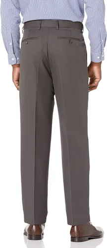 Miniatura 2 de Tienda Essentials Pantalón de vestir plisado de cintura expandible para hombre