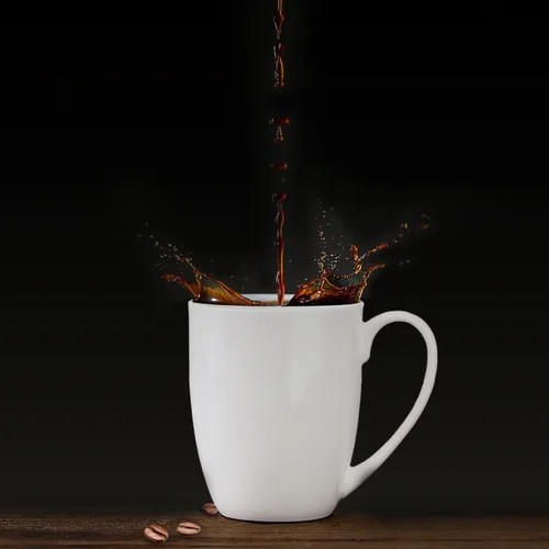 Miniatura 7 de Chulan Tazas de Café de Porcelana Fina de Hueso Blanca Delgada con Más del 45% de Contenido de Hueso 10 oz, Tazas de Porcelana Ligeras para Espresso