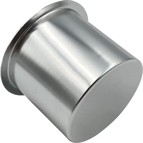Miniatura 5 de SEETOOOGAMES Inserto de taza para mesa de póquer de aluminio jumbo con caída (paquete de 2) (plateado)