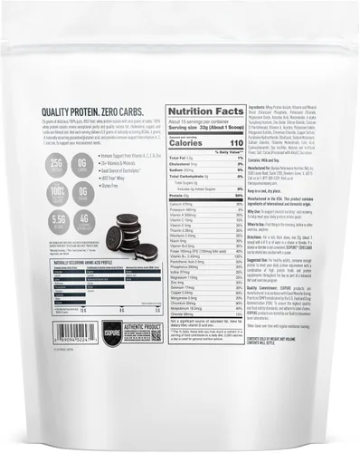 Miniatura 11 de Isopure bajo en carbohidratos, proteínas en polvo para diestas Keto, 1062116, 1