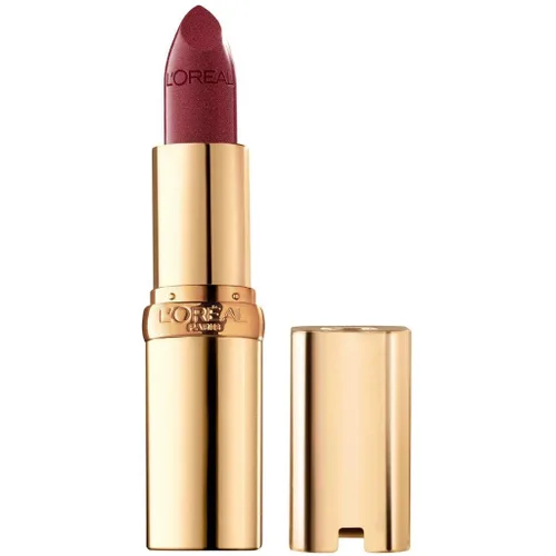 Miniatura 34 de L'Oreal Paris Colour Riche - Lápiz labial cremoso e hidratante satinado con aceite de argán y vitamina E, Berry Parisienne, 1 unidad