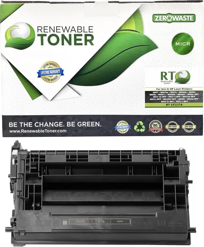 Cartucho de tóner de alto rendimiento MICR 37A | Reemplazo RT para HP 37A 37X funciona con láser Enterprise M607 M608 M609 Series MFP M631 M632 M633