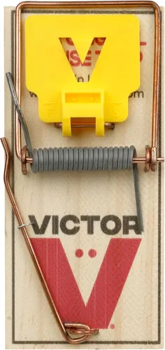 Miniatura 10 de Trampas para ratones Victor M035-12, pedal de plástico, madera FSC de origen sostenible, trampas para ratones de madera, paquete de 12