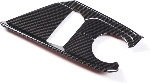 Miniatura 6 de Sekhyna Cubierta de panel de palanca de cambios ABS 1 unidad compatible con Corvette C8 Stingray 2020-2023 consola central antideslizante cubierta