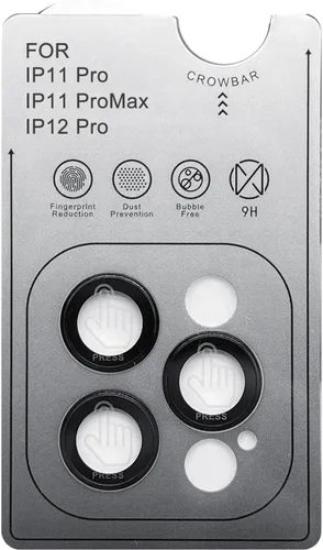 Miniatura 2 de TENOC Protector de lente de cámara para iPhone 11 Pro y iPhone 11 Pro Max y iPhone 12 Pro, cubierta de pantalla de cámara de vidrio templado 9H
