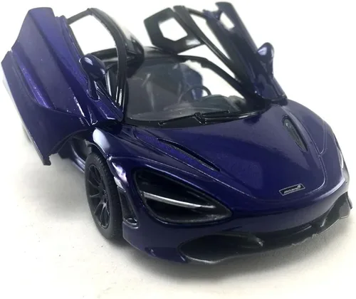 Miniatura 3 de KiNSMART McLaren 720s 5 pulgadas 1:36 escala de metal fundido a presión modelo de juguete súper deportivo (4 juegos)