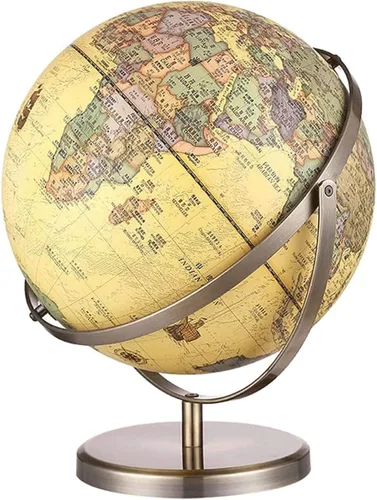 Globos geográficos de 720 ° de rotación completa de alta definición globo mundial de escritorio globos geográficos para adultos estudiantes globos