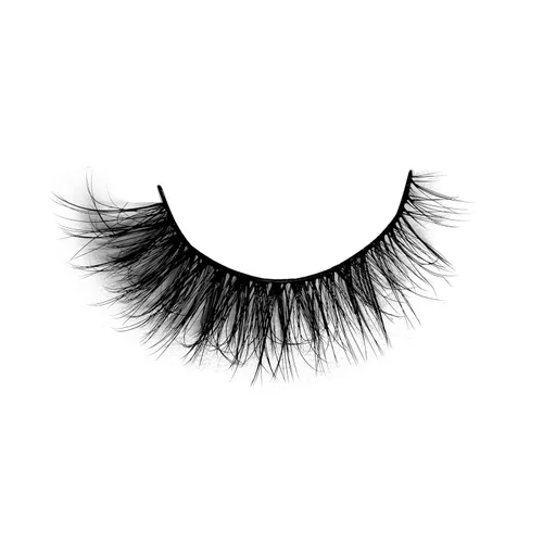Miniatura 623 de Pooplunch - Pestañas postizas finas de visón sintético, estilo ojo de gato, naturales, cruzadas, tipo racimo, efecto 8D de volumen, tiras