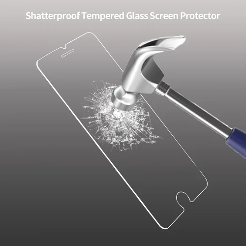 Miniatura 5 de Deara ArmorPro 9H+ Protector de pantalla de vidrio templado para iPhone 8/7/6s/6/SE 3 (2022) 3ª generación, SE 2 (2020) 2ª [4.7 pulgadas]