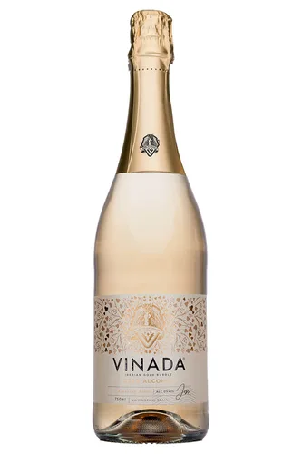 Miniatura 4 de VINADA - Chardonnay crujiente, oro espumoso, paquete variado rosado - Vino sin alcohol - 25.4 fl oz (3 botellas de vidrio)