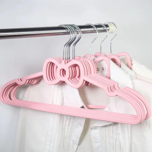 Miniatura 6 de Paquete de 20 perchas de terciopelo antideslizantes de 16 pulgadas para adultos, gancho giratorio de 360 grados, colgador de fieltro ultra delgado