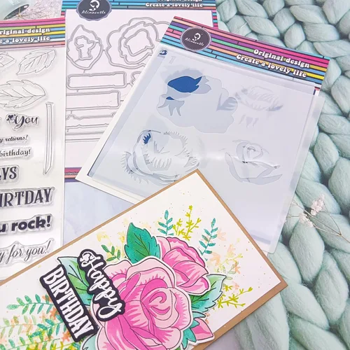 Miniatura 6 de Alinacutle Plantilla de corte de metal para hacer tarjetas hechas a mano, álbum de recortes, plantilla de papel para manualidades
