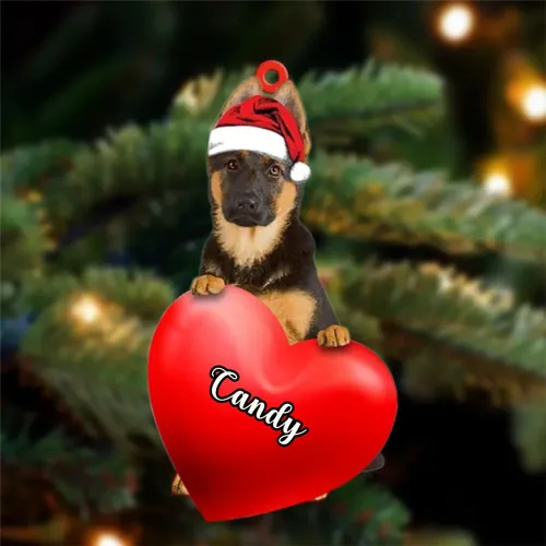 Miniatura 153 de Adornos de Navidad personalizados para perros, nombre personalizado, adorno de Malamute de Alaska, adornos acrílicos, regalos de Navidad, amantes
