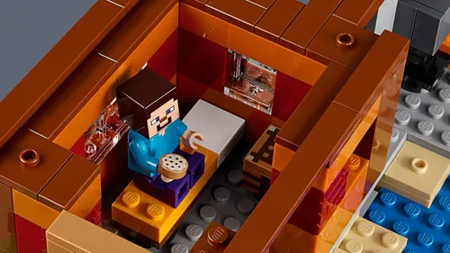 Miniatura 4 de LEGO Minecraft: La granja 21144. Juego de construcción (549 piezas)