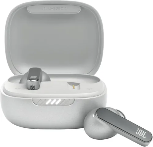 JBL Live Pro 2: 40 horas de tiempo de reproducción, cancelación de ruido adaptativa verdadera, micrófono de ambiente inteligente y formación de