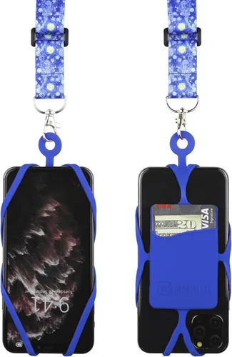 Miniatura 8 de Gear Beast Cordón para teléfono celular con correa ajustable para el cuello compatible con iPhone Galaxy y la mayoría de teléfonos inteligentes