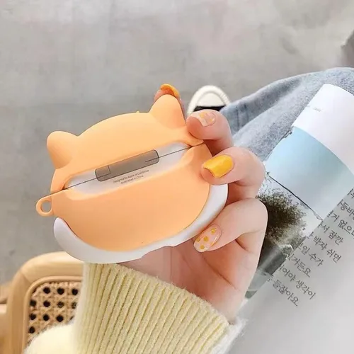 Miniatura 6 de Bonita funda de perro para Airpod Pro/Pro 2 Gen 2023/2022/2019, divertida funda de silicona de dibujos animados 3D Kawaii Air Pods Pro de 2ª/1ª Corgi