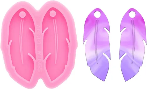 Miniatura 16 de Molde de resina en forma de lágrima para aretes, moldes de joyería de resina de silicona, moldes de fundición de resina epoxi para mujeres, aretes