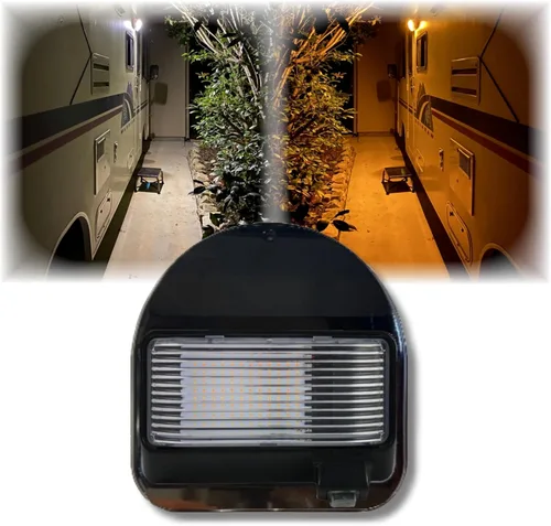 Miniatura 12 de BG520B-SB, toldo LED de doble color, de alto rendimiento, de larga duración con clasificación IP65, para porche con modos de color intercambiables